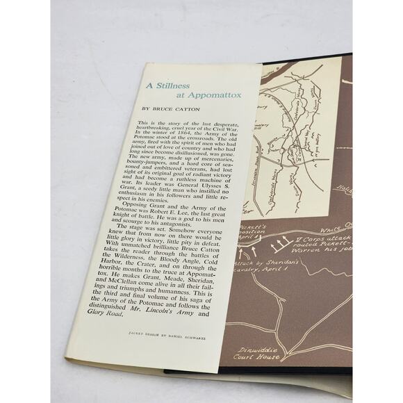 A Stillness At Appomattox By Bruce Catton Pulitzer Prize History Vintage 1957 - Picture 10 of 10